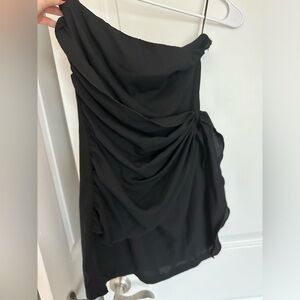Revolve black mini dress